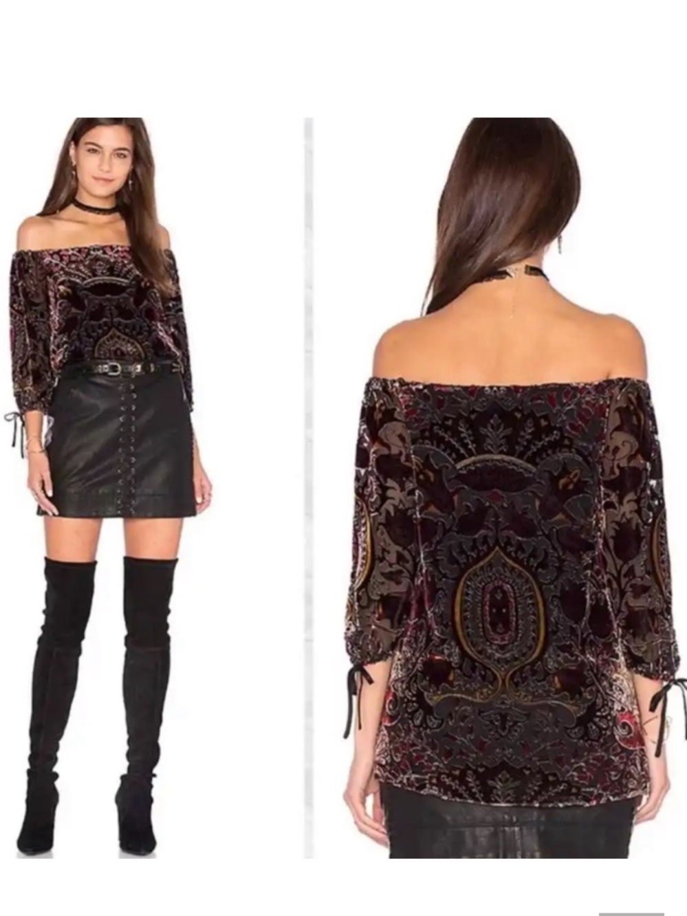 Alice + Olivia Alecia Off The Shoulder Top
